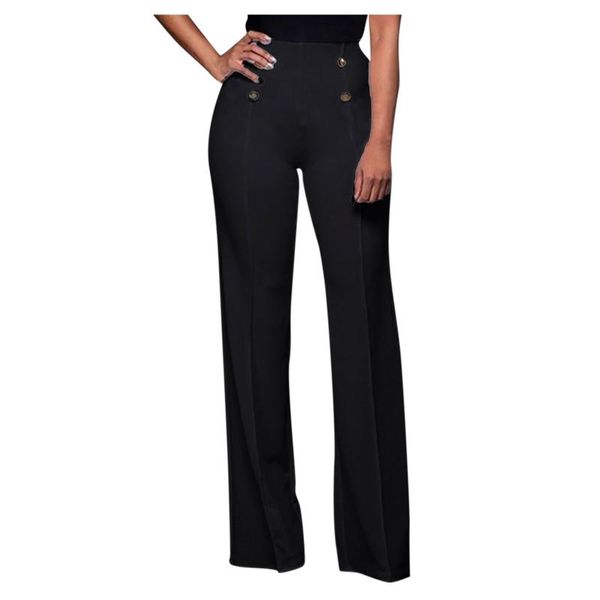 women's pants & capris fashion women high waisted chic leisure casual minimalist ladies solid loose legs boot cut trousers #t2g, Black;white
women's pants & capris fashion women high waisted chic leisure casual minimalist ladies solid loose legs boot cut trousers #t2g, Black;white