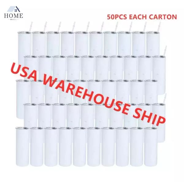 50pcs/carton 20oz sublimation tumblers straight blanks white 304 stainless steel vacuum insulated slim diy cup car coffee mugs party gifts u
50pcs/carton 20oz sublimation tumblers straight blanks white 304 stainless steel vacuum insulated slim diy cup car coffee mugs party gifts u