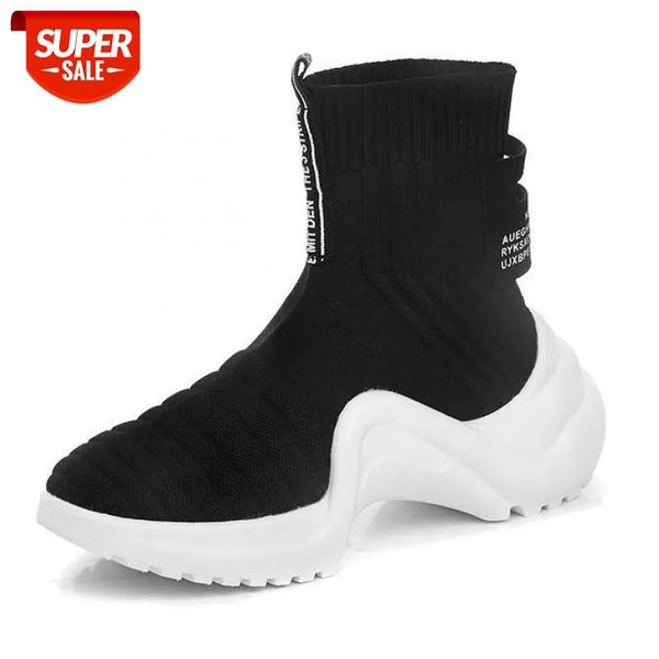 women sock sneakers 2020 spring summer knitted soft women's shoes high platform woman footwear slip-on flat platform #1a2l
women sock sneakers 2020 spring summer knitted soft women's shoes high platform woman footwear slip-on flat platform #1a2l