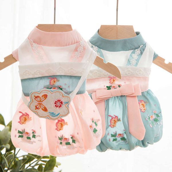 pet hanfu summer thin teddy cat bear mini princess skirt dog spring and autumn clothes
pet hanfu summer thin teddy cat bear mini princess skirt dog spring and autumn clothes
