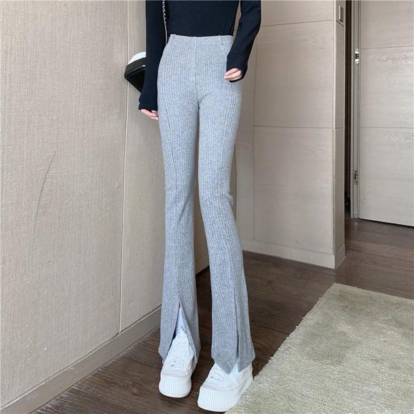 women's pants & capris 2021 fashion clothing casual pantalones mujer cintura alta slim split boot cut pant spring style elegant sweatpa, Black;white
women's pants & capris 2021 fashion clothing casual pantalones mujer cintura alta slim split boot cut pant spring style elegant sweatpa, Black;white