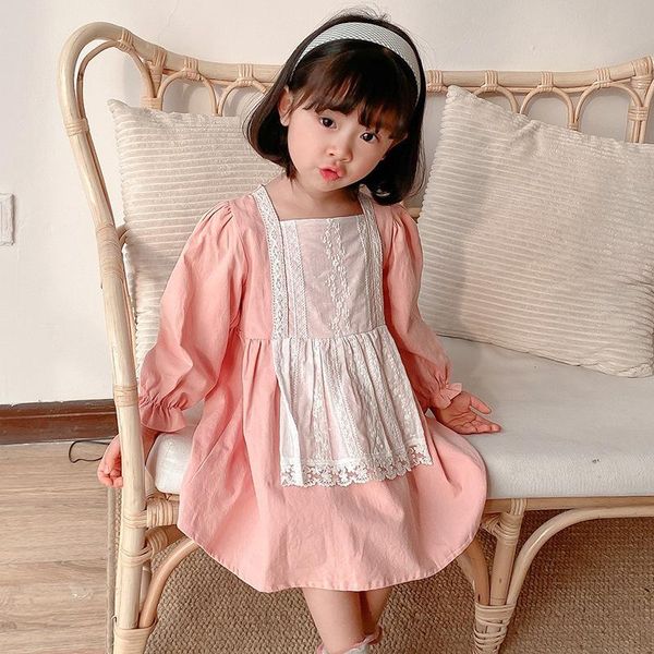 girl's dresses children girls dress 2021 kids long sleeve lace a-line knee high one pieces princess loose vestidoes clothes 2-7years, Red;yellow
girl's dresses children girls dress 2021 kids long sleeve lace a-line knee high one pieces princess loose vestidoes clothes 2-7years, Red;yellow