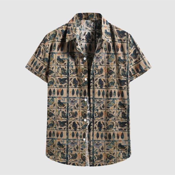 men's casual shirts men vintage clothing 2021 summer printed short sleeve stand collar shirt man buttons blouse hawaii beach camisa, White;black
men's casual shirts men vintage clothing 2021 summer printed short sleeve stand collar shirt man buttons blouse hawaii beach camisa, White;black