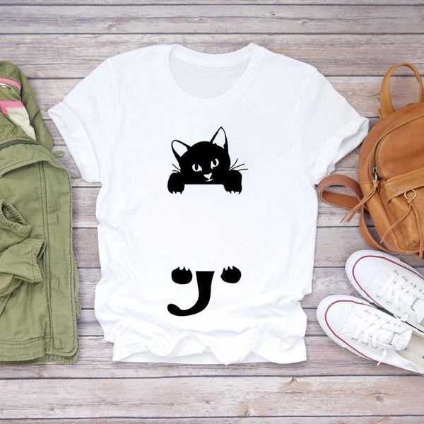 women cat funny animal kawaii cute 90s trend animal fashion print lady t-shirts womens graphic t shirt female tee t-shirt, White
women cat funny animal kawaii cute 90s trend animal fashion print lady t-shirts womens graphic t shirt female tee t-shirt, White