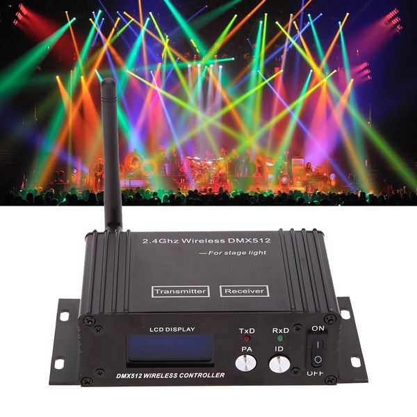 2021 new dmx 512 2.4g transceiver wireless transmitter display receiver lcd adjustable power controller repeater lighting qi4q
2021 new dmx 512 2.4g transceiver wireless transmitter display receiver lcd adjustable power controller repeater lighting qi4q