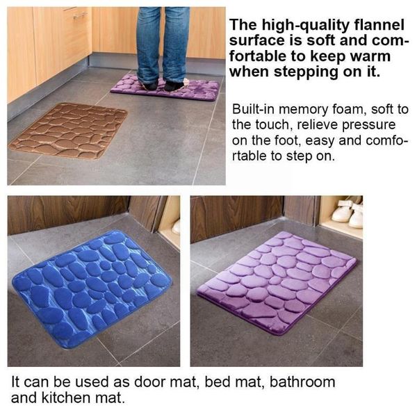 carpets household pebble flannel floor mats absorbent non-slip foam 40*60 bathroom decorative memory k3b0
carpets household pebble flannel floor mats absorbent non-slip foam 40*60 bathroom decorative memory k3b0