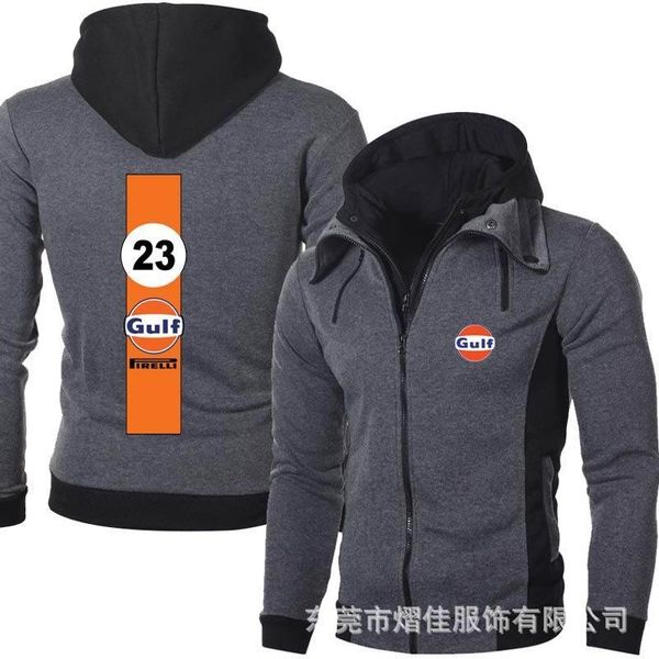 men's hoodies & sweatshirts gulf hoodie stand collar dual zippers hooded sweatshirt male long sleeve spring harajuku casual jacket card, Black
men's hoodies & sweatshirts gulf hoodie stand collar dual zippers hooded sweatshirt male long sleeve spring harajuku casual jacket card, Black