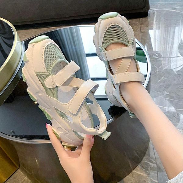 sandals 2021 platform women hollow out sneakers cool summer ladies shoes hook & loop leather gladiator sandalias, Black
sandals 2021 platform women hollow out sneakers cool summer ladies shoes hook & loop leather gladiator sandalias, Black