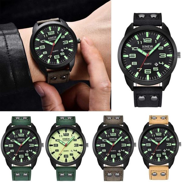 wristwatches leather strap simples calendar luminous dial outdoor men's quartz watch fashion rose gold romantic couple luxury bracelet, Slivery;brown
wristwatches leather strap simples calendar luminous dial outdoor men's quartz watch fashion rose gold romantic couple luxury bracelet, Slivery;brown