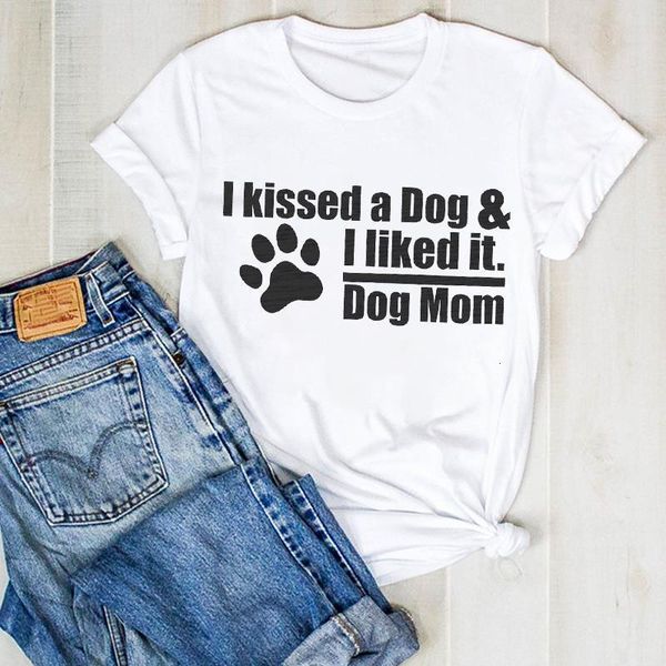 women lady cartoon dog mom paw printed cute fashion summer ladies t tee tshirt womens female shirt clothes graphic t-shirt, White
women lady cartoon dog mom paw printed cute fashion summer ladies t tee tshirt womens female shirt clothes graphic t-shirt, White
