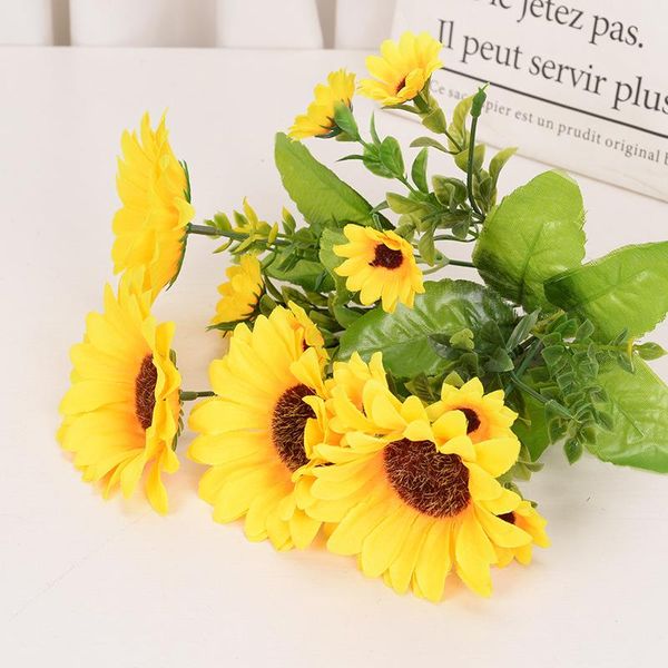 decorative flowers & wreaths 1 beautiful sunflower bouquet silk flower artificial home garden party wedding decoration diy
decorative flowers & wreaths 1 beautiful sunflower bouquet silk flower artificial home garden party wedding decoration diy