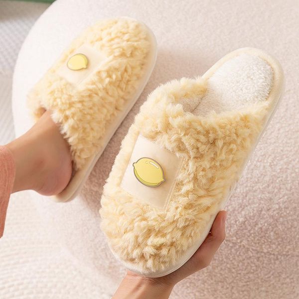 slippers winter fruit cotton women cute household soft soled non slip plush casual indoor warm couple, Black
slippers winter fruit cotton women cute household soft soled non slip plush casual indoor warm couple, Black