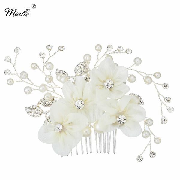 hair clips & barrettes miallo wedding combs for women accessories ivory white handmade flower pearl bridal jewelry party bride headpiece gif, Golden;silver
hair clips & barrettes miallo wedding combs for women accessories ivory white handmade flower pearl bridal jewelry party bride headpiece gif, Golden;silver