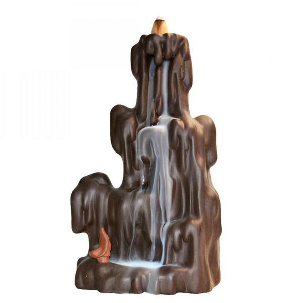 fragrance lamps rockery ceramic backflow incense burner smoke waterfall holder censer use in home teahouse
fragrance lamps rockery ceramic backflow incense burner smoke waterfall holder censer use in home teahouse