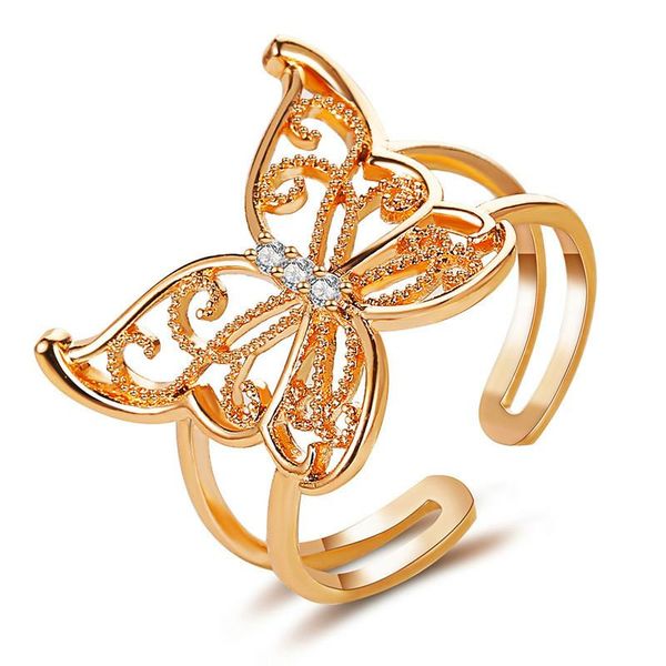 cluster rings r-shining trendy crystal engagement design personalized open ring bracelet temperament exaggerated butterfly girl gift, Golden;silver
cluster rings r-shining trendy crystal engagement design personalized open ring bracelet temperament exaggerated butterfly girl gift, Golden;silver