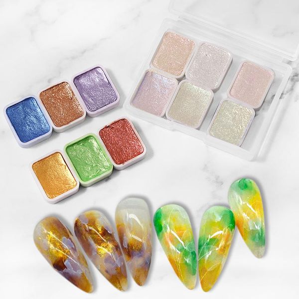 nail glitter 6colors pearl shimmer art pigment painting solid paint bronze gold gradient watercolor powder metallic draw chrome, Silver;gold
nail glitter 6colors pearl shimmer art pigment painting solid paint bronze gold gradient watercolor powder metallic draw chrome, Silver;gold