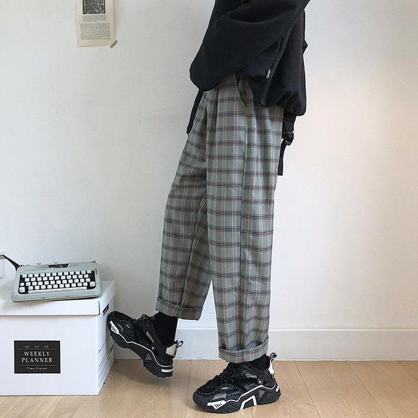 men's pants 2021 spring and autumn youth large size plaid fashion casual trousers straight blue / khaki m-5xl, Black
men's pants 2021 spring and autumn youth large size plaid fashion casual trousers straight blue / khaki m-5xl, Black
