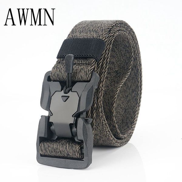 durable fashion the felt 2021 trend nylon belt casual men's tactical plastic magnet functional buckle, Black;brown
durable fashion the felt 2021 trend nylon belt casual men's tactical plastic magnet functional buckle, Black;brown