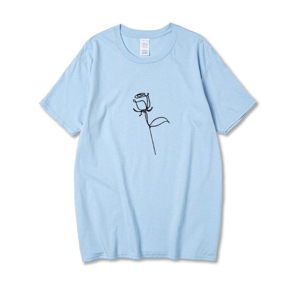 men's t-shirts rose flower print t-shirt harajuku casual cotton t shirt o neck short sleeve tees, White;black
men's t-shirts rose flower print t-shirt harajuku casual cotton t shirt o neck short sleeve tees, White;black