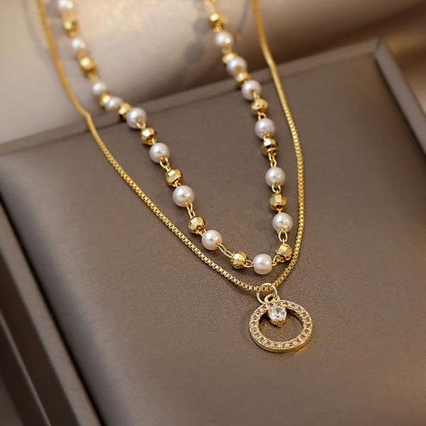 chokers origin summer stylish gold color double layer beaded circle pendant necklace for women hollow imitation pearl jewelry, Golden;silver
chokers origin summer stylish gold color double layer beaded circle pendant necklace for women hollow imitation pearl jewelry, Golden;silver