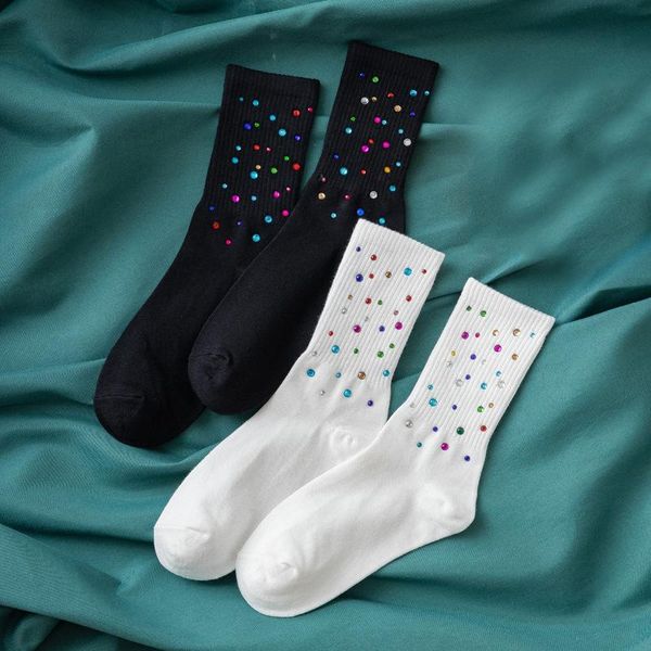 socks & hosiery autumn&winter women soft cute diamond sparkling black white breathable rhinestone sock comfortable clothes
socks & hosiery autumn&winter women soft cute diamond sparkling black white breathable rhinestone sock comfortable clothes