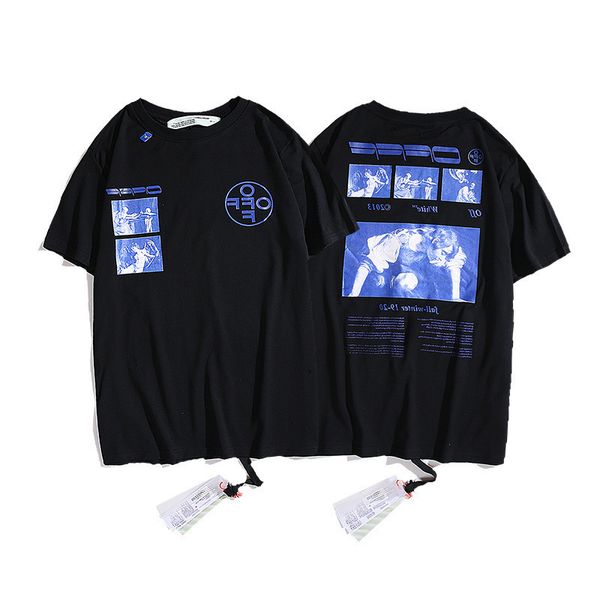 high blue quality off myth oil painting graffiti short sleeve t-shirt for lovers, White;black
high blue quality off myth oil painting graffiti short sleeve t-shirt for lovers, White;black