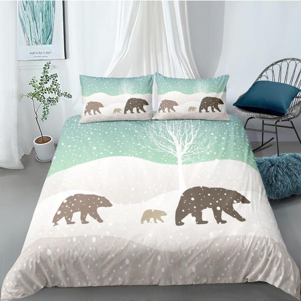 bedding sets 2/3pcs cartoon snow leopard duvet cover set comforter microfiber quilt single double king home textile
bedding sets 2/3pcs cartoon snow leopard duvet cover set comforter microfiber quilt single double king home textile