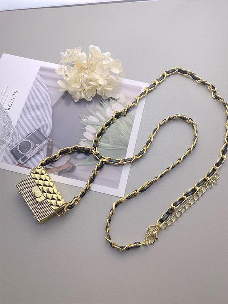 waist bags chain women's skirt versatile metal belt decoration rhombic lattice messenger bag accessories fashion
waist bags chain women's skirt versatile metal belt decoration rhombic lattice messenger bag accessories fashion