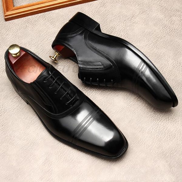 dress shoes oxford for men genuine leather lace up italian formal wedding business black coffee color party shoe jf8f 29jt
dress shoes oxford for men genuine leather lace up italian formal wedding business black coffee color party shoe jf8f 29jt