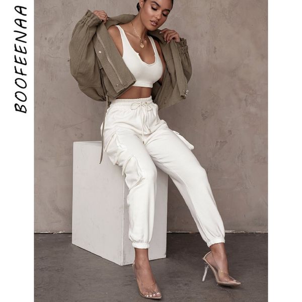 sports 2 two piece set pockets cargo pants and crop tank womens jogging suit matching sets tracksuit c97-gz58, White
sports 2 two piece set pockets cargo pants and crop tank womens jogging suit matching sets tracksuit c97-gz58, White