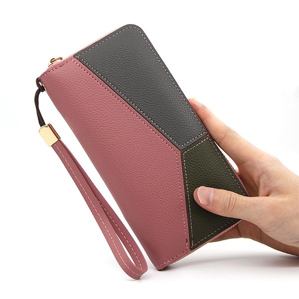geometric women clutch wallets phone pocket purse card holder patchwork women long wallet lady fashion short coin purse, Red;black
geometric women clutch wallets phone pocket purse card holder patchwork women long wallet lady fashion short coin purse, Red;black