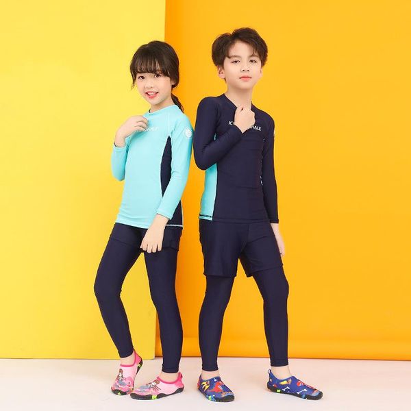 one-piece suits 2021 summer fashion children swimsuit 3 piece set girl swimwear sun proof long sleeve bathing suit boy surfing quick dry
one-piece suits 2021 summer fashion children swimsuit 3 piece set girl swimwear sun proof long sleeve bathing suit boy surfing quick dry