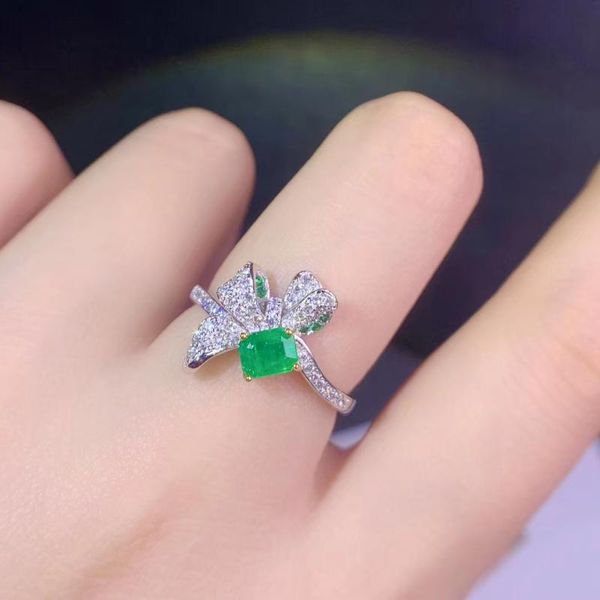 cluster rings colife jewelry 100% natural emerald ring for wedding 4mm*5mm real silver 925, Golden;silver
cluster rings colife jewelry 100% natural emerald ring for wedding 4mm*5mm real silver 925, Golden;silver