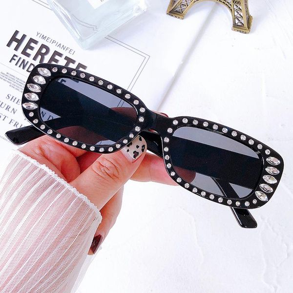 sunglasses fashion crystal sunglasses women luxury brand designer diamonds eyewear rectangle frame bla grey lens mirror mm146, White;black
sunglasses fashion crystal sunglasses women luxury brand designer diamonds eyewear rectangle frame bla grey lens mirror mm146, White;black