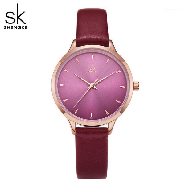 wristwatches elegant women small watch casual simple design brand shengke rosegold fashion lady wristwatch waterproof gift for female, Slivery;brown
wristwatches elegant women small watch casual simple design brand shengke rosegold fashion lady wristwatch waterproof gift for female, Slivery;brown