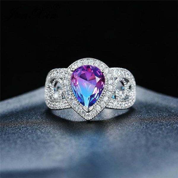 wedding rings pear cut water drop zircon mystic rainbow fire crystal stone for women band pink blue green engagement ring, Slivery;golden
wedding rings pear cut water drop zircon mystic rainbow fire crystal stone for women band pink blue green engagement ring, Slivery;golden