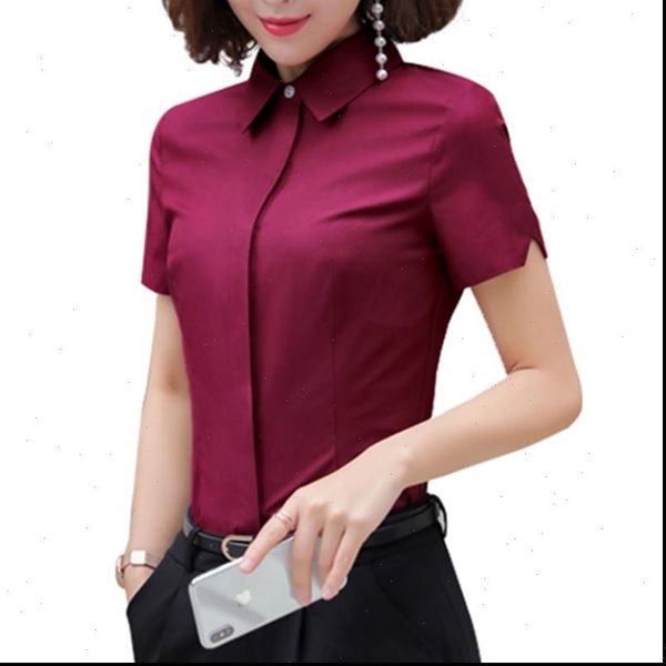 professional business women cotton shirt new ol formal short sleeve slim blouses office ladies work wear plus size, White
professional business women cotton shirt new ol formal short sleeve slim blouses office ladies work wear plus size, White