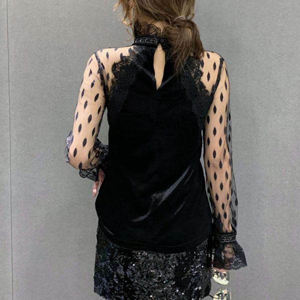 spring fall korean style t-shirt girls fashion pleuche patchwork mesh lace women all match beads tees new 2021 t11217a ne0r, White
spring fall korean style t-shirt girls fashion pleuche patchwork mesh lace women all match beads tees new 2021 t11217a ne0r, White