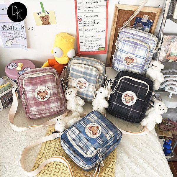 evening bags ladies canvas jk shoulder bag female kawaii fresh plaid messenger women casual japanese purses girls sweet small square
evening bags ladies canvas jk shoulder bag female kawaii fresh plaid messenger women casual japanese purses girls sweet small square