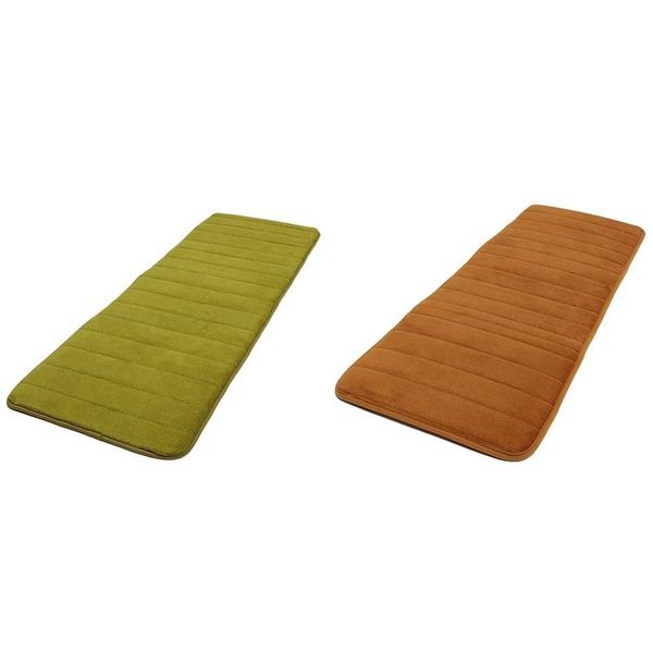 carpets 2 pcs 120x40cm absorbent nonslip memory foam kitchen bedroom door floor mat rug carpet olive green & khaki
carpets 2 pcs 120x40cm absorbent nonslip memory foam kitchen bedroom door floor mat rug carpet olive green & khaki