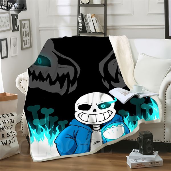 cloocl game undertale sans 3d print street style blanket sofa teens bedding throw blankets plush quilt
cloocl game undertale sans 3d print street style blanket sofa teens bedding throw blankets plush quilt