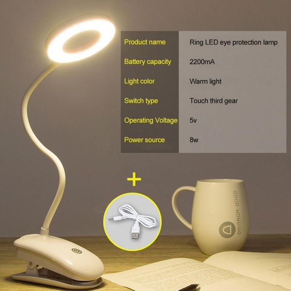 table lamps led desk clip lamp rechargeable eye protect portable reading light sensitive touch control 3 color brightness adjustment
table lamps led desk clip lamp rechargeable eye protect portable reading light sensitive touch control 3 color brightness adjustment