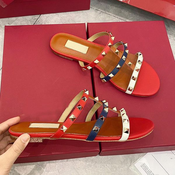 slippers real leather multicolor sandals women 2022 v designer shoes casual flat summer beach, Black
slippers real leather multicolor sandals women 2022 v designer shoes casual flat summer beach, Black
