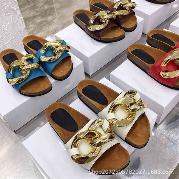 wholesale chain thick bottomed one line women's summer 2021 fashion holiday style lazy people wear beach sandals luxurysss designersss, Black 
wholesale chain thick bottomed one line women's summer 2021 fashion holiday style lazy people wear beach sandals luxurysss designersss, Black