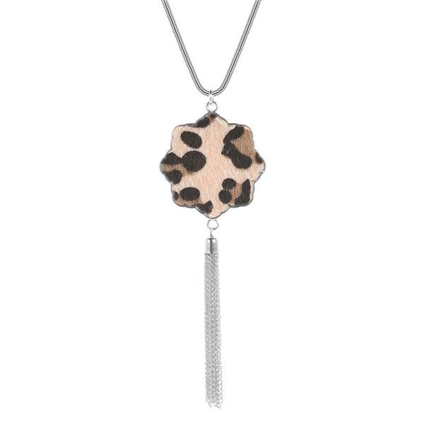 pendant necklaces states accessories leopard ladies fashion tassel sautoir long money flower modelling necklace, Silver
pendant necklaces states accessories leopard ladies fashion tassel sautoir long money flower modelling necklace, Silver