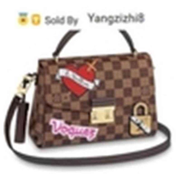 yangzizhi8 real croisette brown n40055 caviar lambskin le boy chain flap bag handbags shoulder messenger bags totes, Black;red
yangzizhi8 real croisette brown n40055 caviar lambskin le boy chain flap bag handbags shoulder messenger bags totes, Black;red