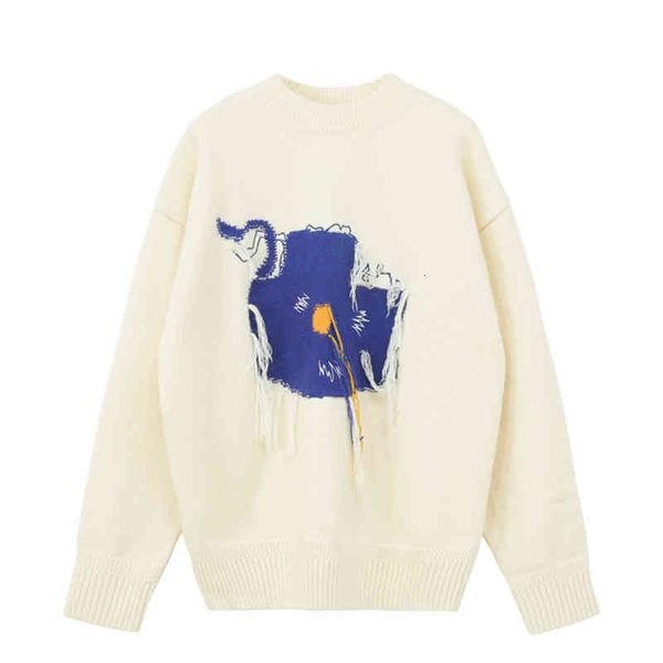women's sweaters camisola feminina solta coreano lazer primavera outono doodle b malha superior gola redonda mangas compridas senhora j, White;black
women's sweaters camisola feminina solta coreano lazer primavera outono doodle b malha superior gola redonda mangas compridas senhora j, White;black
