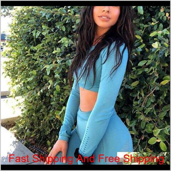 fashion seamless yoga set sport suit workout clothes for women long sleeve gym crop high waist leggings fitness qylhkz pthome, White;red
fashion seamless yoga set sport suit workout clothes for women long sleeve gym crop high waist leggings fitness qylhkz pthome, White;red