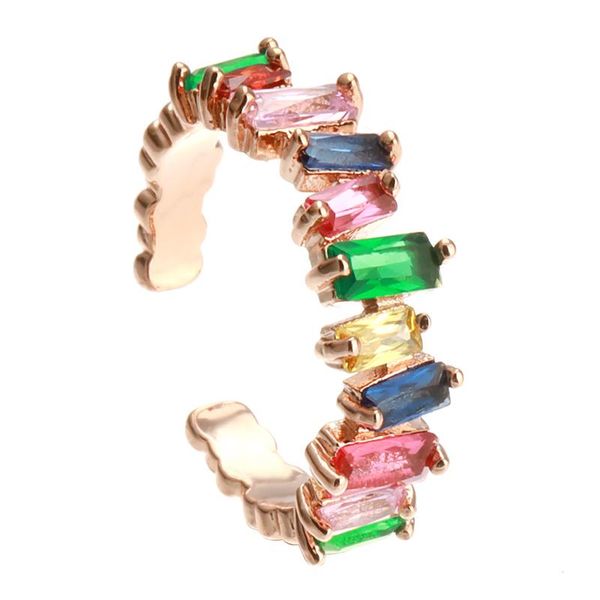 wedding rings unique rectangle cubic zircon finger charms adjustable colorful engagement ring women jewelry support drop, Slivery;golden
wedding rings unique rectangle cubic zircon finger charms adjustable colorful engagement ring women jewelry support drop, Slivery;golden