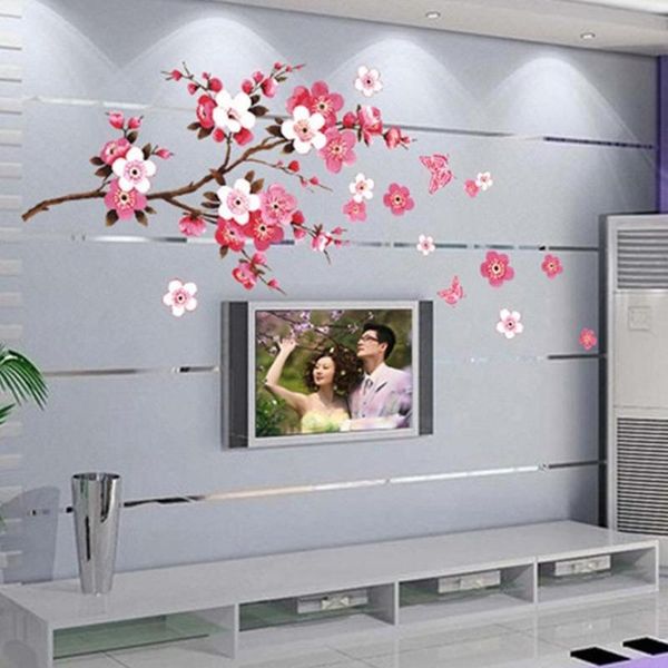 wall stickers removable pink color butterflies peach blossom pattern sticker for living room bedroom
wall stickers removable pink color butterflies peach blossom pattern sticker for living room bedroom